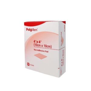 POLYMEM Wund Pad n.klebend 10x10 cm, 5044